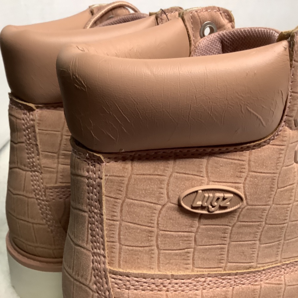 NWT LUGZ ankle booties camel/beige moto combat - Picture 14 of 15